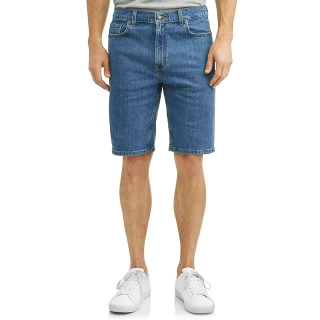 George Men's and Big Men's 100% Cotton 5 Pocket Jean Shorts